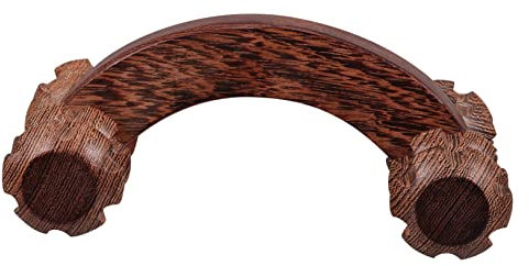 HOMSFOU 1stk Massagegerät Gesicht Fußmassage Aus Holz Massagerolle Aus Holz Muskelmassage-stick-roller Muskel-stretch-massagegerät Aus Holz Persönlich Wenge Fasziitis Handheld Fitness