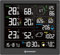 Bresser WLAN-Wetterstation 8-in-1 Außensensor Windmesser Regenmesser UV WBGT Hitzealarm Vorhersage Mondphase Innenhygrometer
