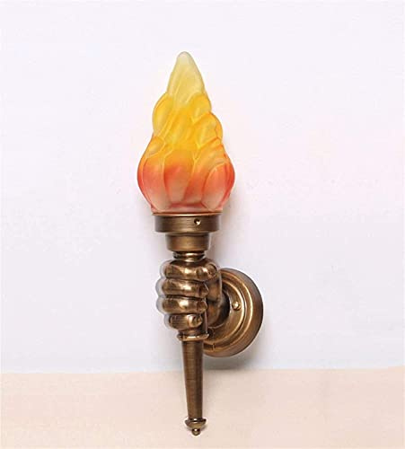 Lamp Lampada da Parete Sconce Torcia da Parete Torcia da Parete Cafe Retro Art Lampada a Sospensione Lampada da Parete Creativa per tedoforo per Sala da Pranzo Camera da Letto Bagno Ristorante Cucina