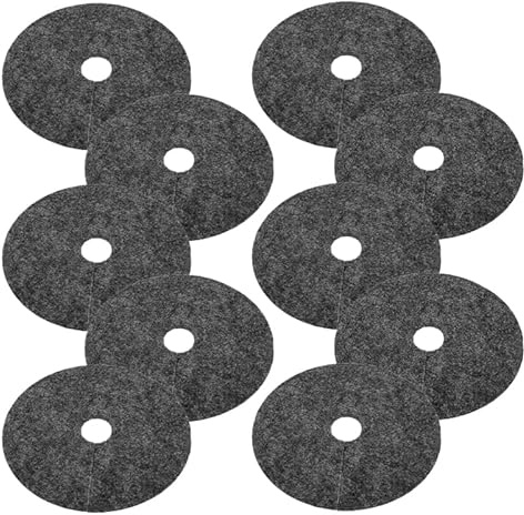 VICASKY 10pièces Anneaux De Paillis pour Arbres Disque De Protection pour Pied Arbre Tapis De Protection pour Plantes Rond