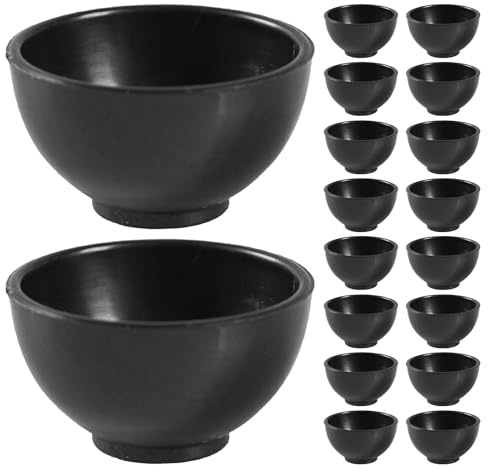 SUPVOX 30 ciotole in miniatura: di piatto per casa delle bambole - mini set da gioco con ciotole da cucina, piccolo ornamento per stoviglie per giocattoli, accessori per cibo da gioco