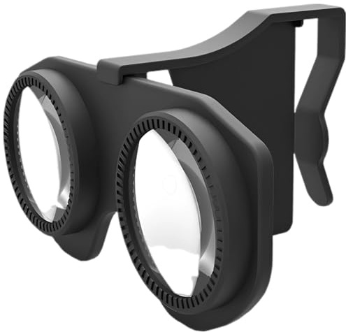 Vr Glasses For Smartphones, Portable Foldable Headset, Enhanced 3D Experience, Works With & Android, Measurements: 1.8 X 2.2 X 2.4 In