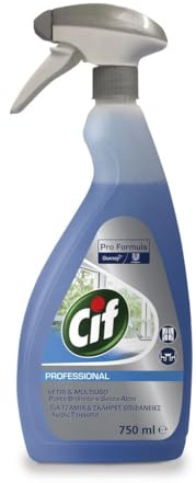 Cif Vetri e Multiuso 1x0.75L - Detergente per vetri, specchi e superfici non porose