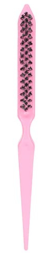 Teasing Hair Brush, Plastic Handle Styling Brush Used for Control, Backcombing, Smoothing, and Styling Fine Hair for women ()