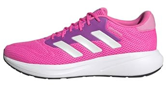 adidas Unisex Response Runner Shoes Laufschuhe, Lucid pink/Zero met./Purple Burst, 42 EU