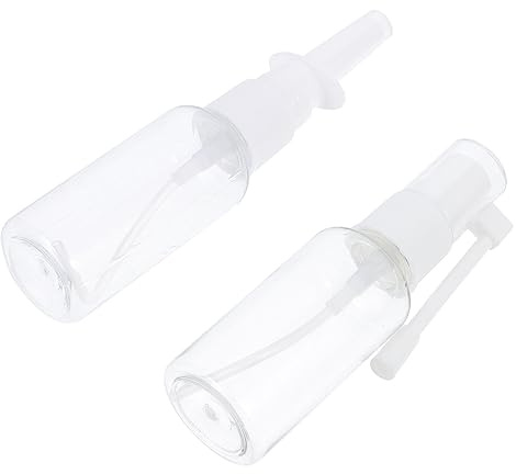 VICASKY 2Pcs Sturdy Nasal Irrigator for Baby Safe Nose Cleaners with PET Material for Nasal Cavity Hygiene