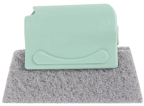 Panello di pulizia delle scanalature per finestre a portata di mano ed efficiente, pulizia della pulizia angolare setola dura + detergenti del telaio della finestra per porte