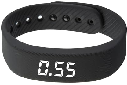 Bracelet avec alarme vibrante – Rappel étanche et portable – Montre d'alarme pour les personnes qui dorment lourdement | Pour les trajets dans un dortoir, une bibliothèque, une chambre à coucher, un