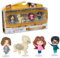 Wizarding World Harry Potter Micro Magical Moments Sammelfiguren Geschenkset Der Gefangene von Azkaban mit Harry, Hermine, Sirius Black, Seidenschnabel & Setzkasten, ab 6 Jahren, Fanartikel