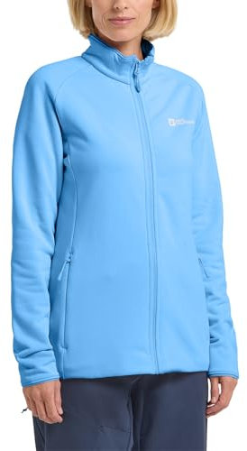 Jack Wolfskin Damen Baiselberg Fz W Fleece-Jacke, Mid Blue, L EU