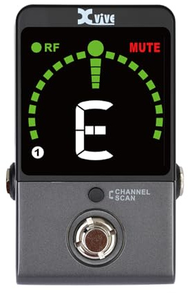 XVIVE P58-5.8GHZ DIGITAL GUITAR PEDAL WIRELESS SYSTEM - RECEIVER ONLY