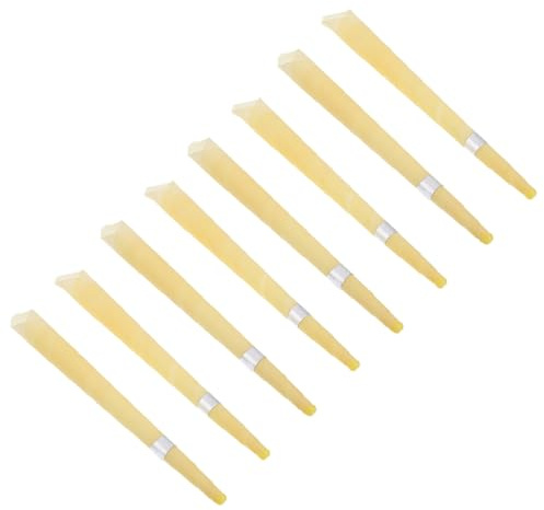 Gatuida 8 Unidades Varillas Aromáticas para Oídos en Forma de Cera de Abejas Natural, Eliminación de Cerumen, Alivio de Tapones Auditivos y Experiencia Relajante en Cuidado Auricular