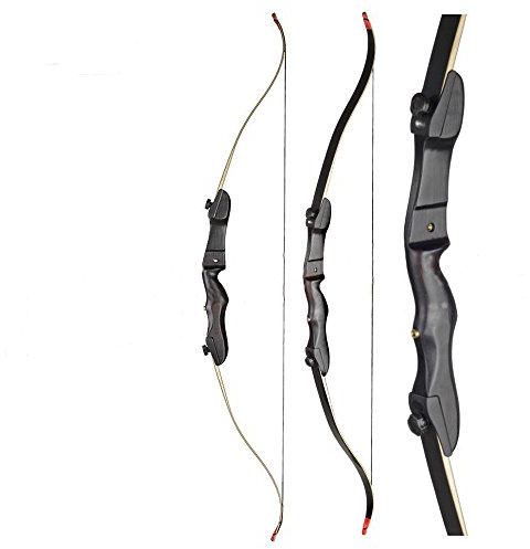 Set RAGIM Black Larp – 68 Pollici – 18 – 32 lbs – Arco Recurvo, 28 lbs