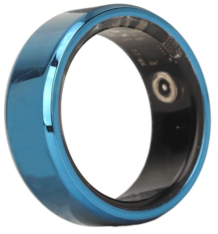 Cuifati Anillo Inteligente para Mujeres y Hombres, Anillo de Seguimiento de Salud Portátil Resistente Al Agua IP68 para Monitor de Actividad Física, Control (19 mm/0,75 Pulgadas)