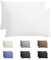 Sleeptime Kissenbezug 60 x 70 Weiß - 2er Set - 100% Baumwolle - Kissenhülle 60x70 - Mit Hotelverlsuss