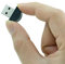 Mini USB 2.0 Microphone PC plug-and-play driver-free Mac desktop and laptop microphones are convenient and practical. Mini black is suitable for web chat, games, and video conferencing (Black)