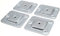 Design61 4er Set Montageplatte M8 Gewinde für Sofa Tischbeine Stuhlbeine Möbelbeine Befestigung Platten Sofabeine Adapter