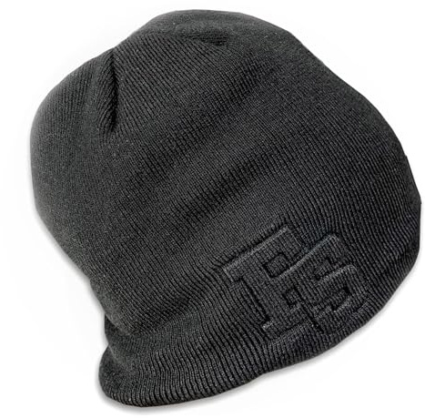 Farming Simulator Beanie Premium (Strickmütze aus 100% Acrylic, Wintermütze, Farbe schwarz)