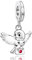 HAEPIAR 925 Sterling Silber Charm für Armband Halskette Charm Dangle Owl für Frauen Mädchen Geburtstagsgeschenke
