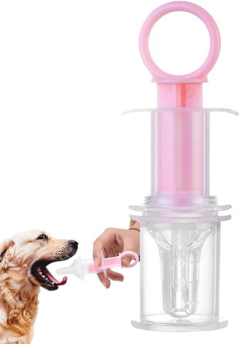 Weqizuerqi Jeringa de alimentación de 2 piezas Jeringa de alimentación para perros Botella y jeringa para gatitos y cachorros Suministros para mascotas para recién nacidos
