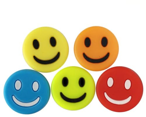 5Pcs Tennis Racket Vibration Dampener,Cute Tennis Racket Dampener