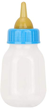 Biberon pour Chaton, 120ml Silicone Bouteille d'allaitement de Lait avec Tétines de Remplacement pour Chaton Chinot