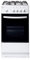 Haden 50cm Gas Cooker - White Freestanding Gas Cooker with 4-Burner Hob, Conventional Oven & Grill - Compact, Safe & Efficient Cooking Solution - LPG Conversion Kit Included