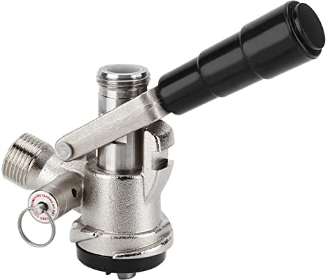 Bouchon conique pour fûts de bière, raccord pour fût de bière, panier plat, panier Keg, tête de bière, en acier inoxydable, pour fûts de bière, pour système de brassage,