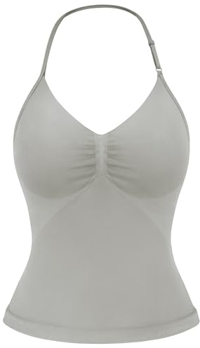 YEOREO SoftHue Impact Longline Strappy Top Women's Halter Workout Tank Tops