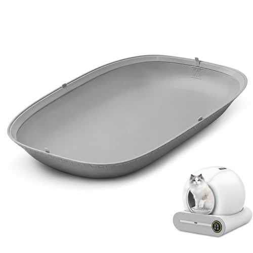 PGDSGA Tapis de rechange en silicone spécialement conçu pour les bacs à litière électriques autonettoyants, imperméable, antidérapant et facile à nettoyer, adapté aux bacs à litière automatiques