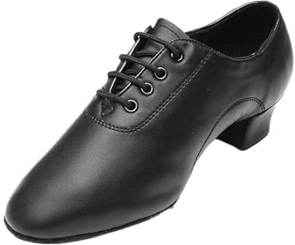 Zapatos de baile estándar for hombre, zapatos de salón de cuero con tacón bajo, zapatos de práctica for competición, zapatos de baile moderno for niños, zapatillas de baile for niños Para Fiestas De B