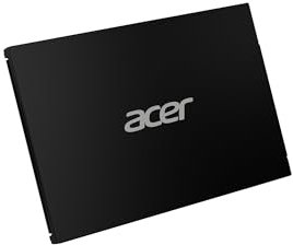 acer RE100 SSD Interne SATA III 2,5 512 GB – Jusqu'à 560 Mo/s en Lecture – 3D TLC NAND – Disque Dur SSD Rapide, Silencieux et résistant aux Chocs pour Bureau/Ordinateur Portable/Bureau