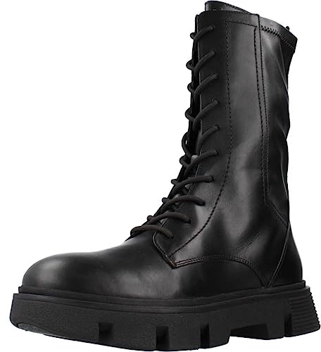 Geox Damen D VILDE Ankle Boot, Black, 37.5 EU