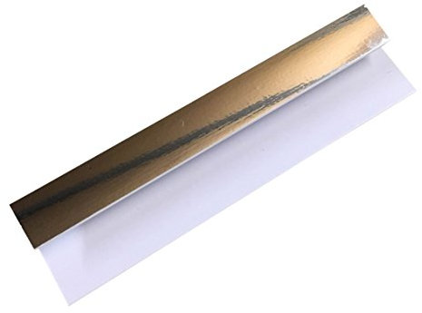 DBS Silver 5mm End Cap Trim 2.6m Wall Panels Bathroom Ceiling Plastic PVC Cladding