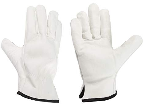 COGEX 83231 - Guantes grandes de piel con diseño de flor T10