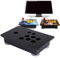 Qcwwy Acryl Panel und Gehäuse DIY Set Kits Ersatz für Game Machine Tischspiele Schwarz