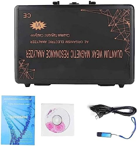 GEHPYYDS Analizador Cuerpo Resonancia MagnéTica, Analizador MagnéTico De Resonancia CuáNtica, Detector Cuerpo Subsalud, Prueba RáPida Y Precisa De Salud FíSica, Soporte MultilingüE