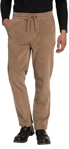 JP 1880 Hommes Grandes Tailles L-8XL Pantalon en Velours côtelé. Taille élastique et Coupe Modern Fit. l’Enfer Kaki 4XL 820026310-4XL