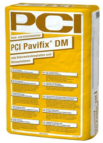 PCI Pavifix DM 25 kg Drain- und Verlegemörtel unter Naturwerksteinplatten und Betonwerksteinen Drainagemörtel Sika