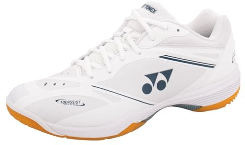 YONEX Power Cushion 65 Z4 Men – Badmintonschuhe mit Power Cushion+ Dämpfung (Weiß, EU Schuhgrößensystem, Erwachsene, Herren, Numerisch, M, 43)
