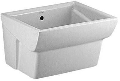 DOLOMITE Serie Messico Due J085600 Solo Lavatoio sospeso 75x61 in Ceramica Bianco Europeo