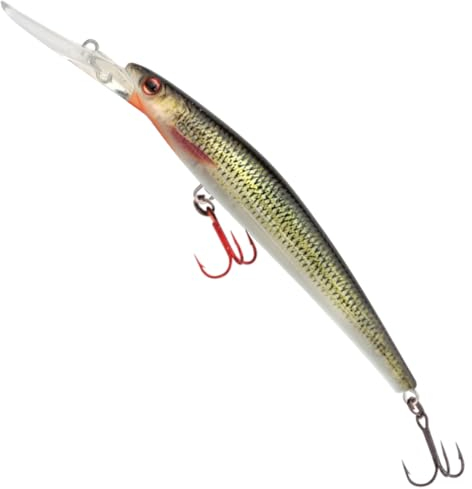 Spro Hardbait zum Hechtangeln & Zanderangeln 12cm 18g Ikiru Jerk, Farbe:Roach