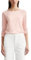 Marc OߴPolo Damen Langarmshirt aus Bio-Baumwolle mit U-Boot-Ausschnitt, Rosa (Dusty Rose), L