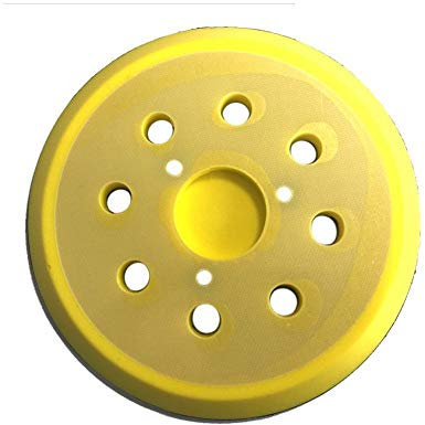Almohadilla de lijado de 5 pulgadas Almohadilla de respaldo de lijadora de 3 clavos para discos de lijado de gancho y bucle Herramientas eléctricas Accesorios