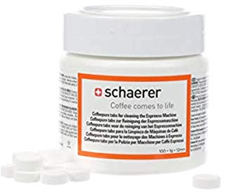 Schaerer - 9610000116 - Pastillas de limpieza Coffee Pure