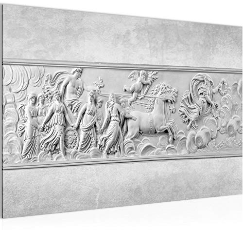 Runa Art Quadro Antico Bassorilievo Roma Moderni Murale - Made In Germany - 0 Bianca Corridoio 025615c