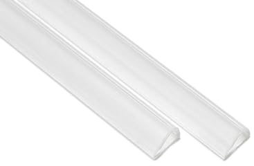 Poster Hangers Transparent 100cm - Strips with hanging Eyelets