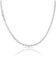 TAIPAN Rope Chain Kordelkette 3,5mm breit 50cm lang Kette aus 925 Sterlingsilber Silberkette unisex inkl. Beutel, Putztuch, Zertifikat (50)