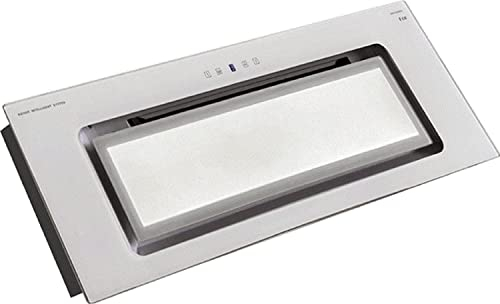 Kaiser Hotte de plafond EA 546 W Eco, Module de ventilation, Blanc verre, Hotte aspirante encastrable 52 cm, 600 m³/h,LED