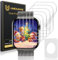 UniqueMe für Apple Watch 45 mm Series 9/8/7 Schutzfolie, 6 Stück Flexible TPU Folie, Maximale Abdeckung Selbstheilung Displayschutz Folie für iWatch 45 mm